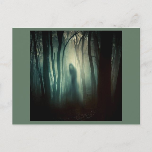 Halloween - Haunted Forest 4 Postcard (Front)