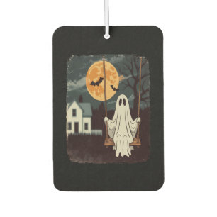 Halloween Haunted Ghost Swing Car Air Freshener