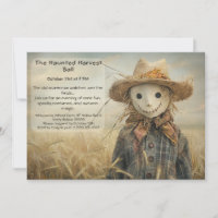 Halloween Haunted Harvest Ball Costume party