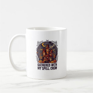 Halloween Haunted Harvest Gathering Coffee Mug
