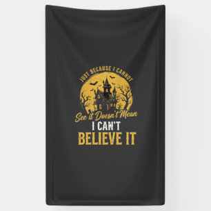 Halloween Haunted House Believe It Design_1 Banner