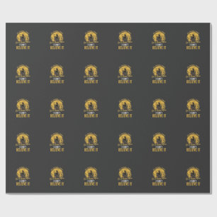 Halloween Haunted House Believe It Design_1 Wrapping Paper