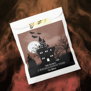 Halloween Haunted House Favour Bags