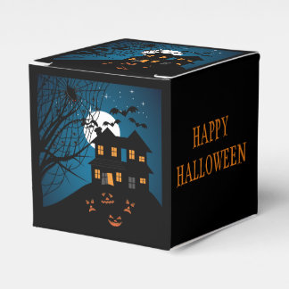 Halloween Haunted House Favour Box