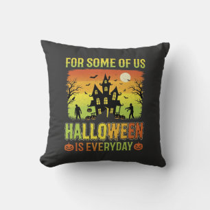 Halloween Haunted House For Some of Us Cushion