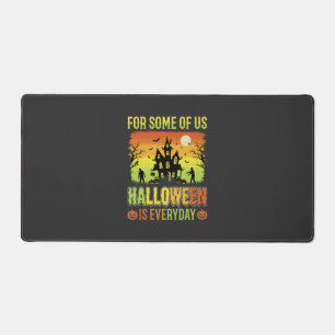 Halloween Haunted House For Some of Us Desk Mat