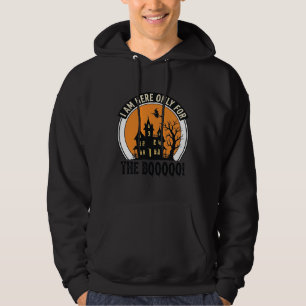Halloween Haunted House Funny Boo Vintage_1 Hoodie