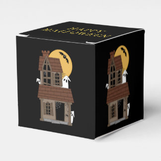 Halloween Haunted House Ghosts Bat Favour Box