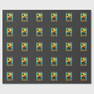 Halloween Haunted House Hanging With My Witches Wrapping Paper