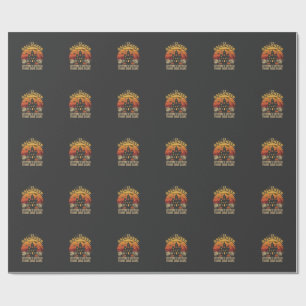 Halloween Haunted House One Good Scare Design_1 Wrapping Paper
