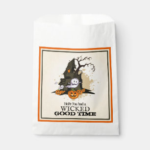 Halloween Haunted House Party Favour Bags