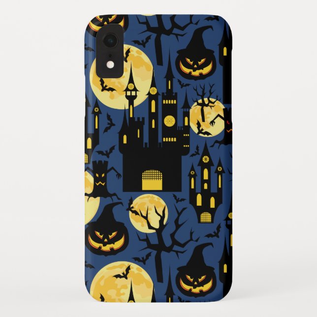 Halloween haunted house pattern Case-Mate iPhone case (Back)