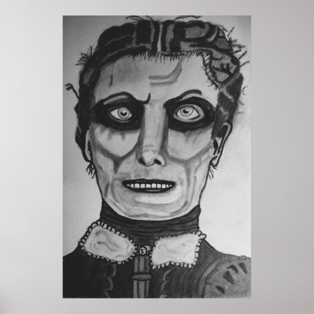 HALLOWEEN HAUNTED HOUSE RESIDENT GHOST POSTER (Front)