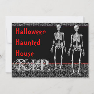 Halloween Haunted House Rise From The Dead Invitation
