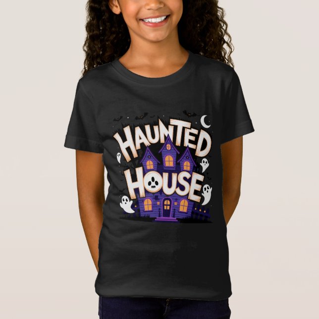 Halloween - Haunted House T-Shirt (Front)