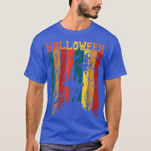 Halloween Haunted House Vintage  T-Shirt