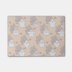 Halloween Haunted Houses Post-it Notes