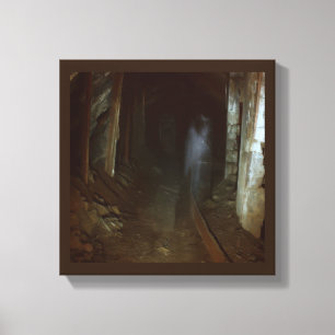 Halloween - Haunted Mine 1 Canvas Print