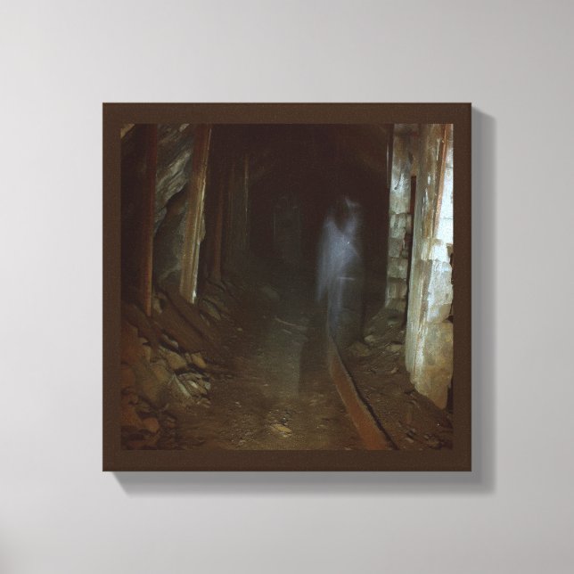 Halloween - Haunted Mine 1 Canvas Print (Front)