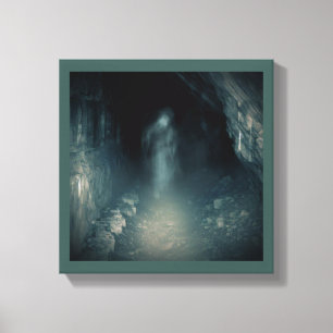 Halloween - Haunted Mine 2 Canvas Print