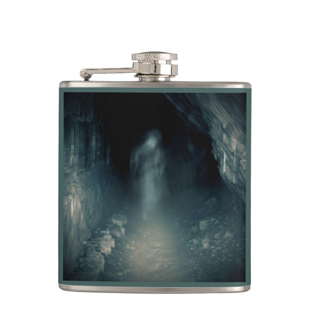 Halloween - Haunted Mine 2 Hip Flask (Front)