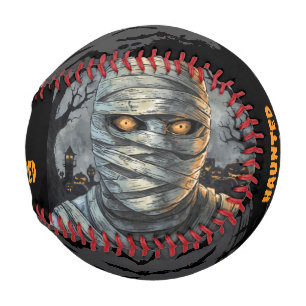 Halloween,Haunted Mummy, Eyes of the Wrapped Baseball
