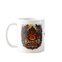 Halloween Haunted Nights Mug –Spooky Pumpkin Party