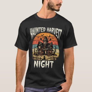 Halloween Haunted Pumpkin Night T-Shirt