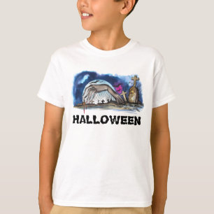 Halloween Haunted Scene T-Shirt