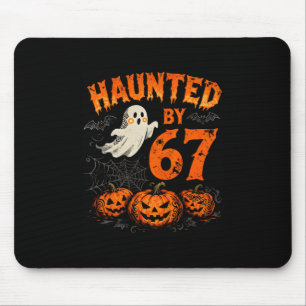 Halloween Haunted Six Seven Number Gen Alpha Slang Mouse Mat