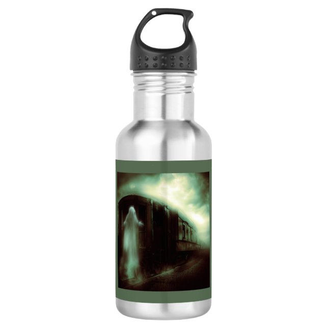 Halloween - Haunted Train 1 532 Ml Water Bottle (Front)