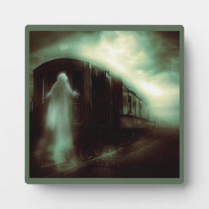 Halloween - Haunted Train 1 Plaque