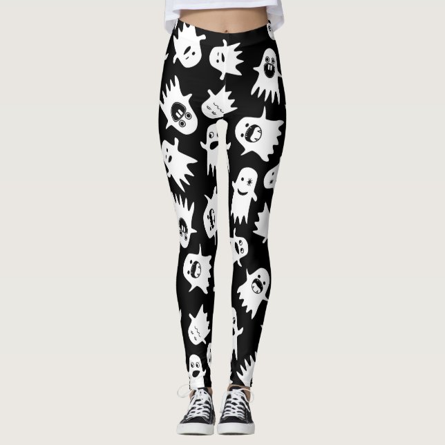 Halloween Hauntings Leggings (Front)