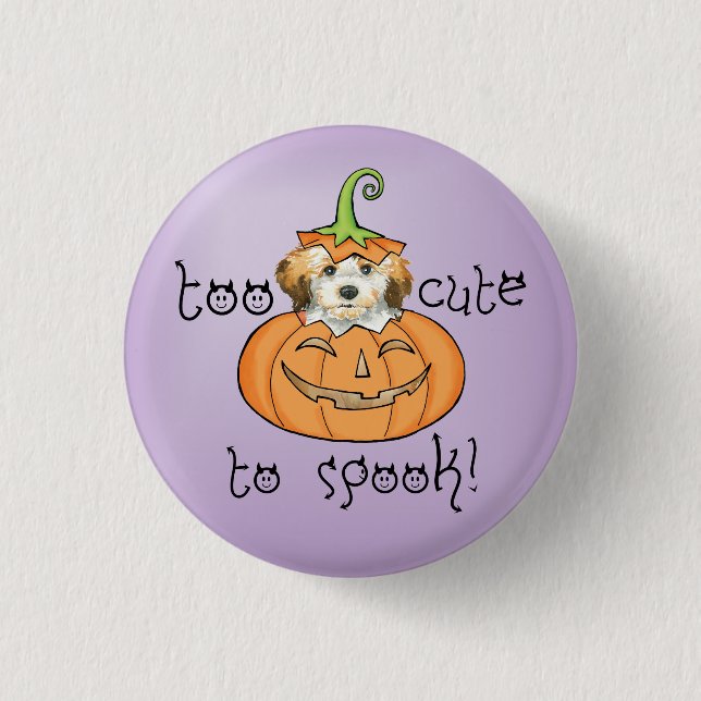 Halloween Havanese 3 Cm Round Badge (Front)