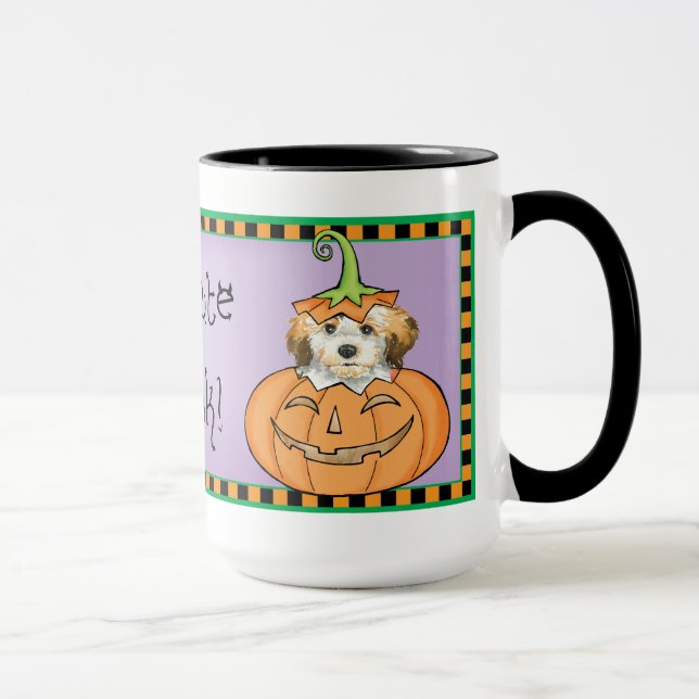 Halloween Havanese Mug (Right)
