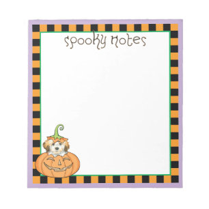 Halloween Havanese Notepad