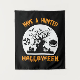 Halloween Have A Funny Halloween Birthday Tapestry