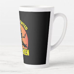 Halloween Have A Hunted Halloween Birthday Latte Mug