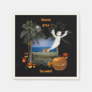 Halloween Hawaiian Style Napkin