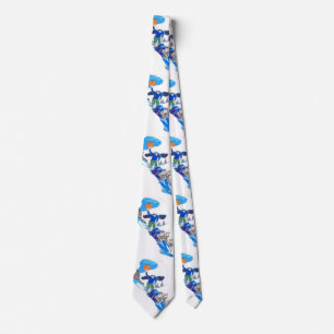 Halloween Headless Alaskan Musher Whimsical Tie