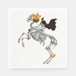 Halloween Headless Horseman Napkin
