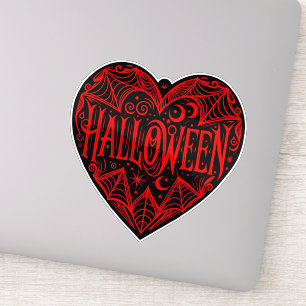 Halloween Heart, Black Heart Shape, Holiday