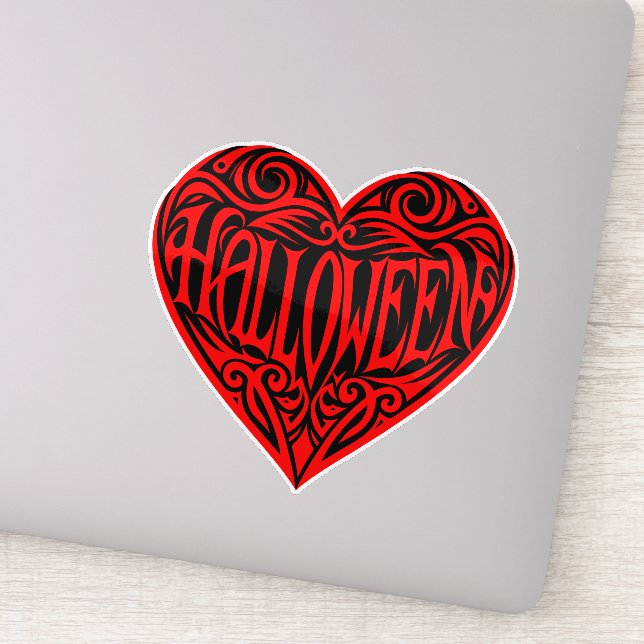 Halloween Heart, Red Heart, Holiday (Detail)