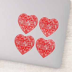 Halloween Heart, Red Heart Shape, Holiday