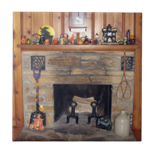 Halloween Hearth Tile