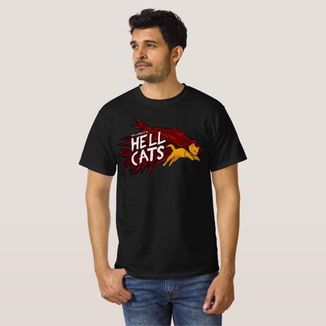 Halloween Hellcats T-Shirt (Front Full)