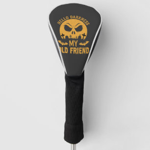 Halloween Hello Darkness Graveyard Moon Golf Head Cover