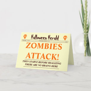 Halloween Herald - No. 001 Card