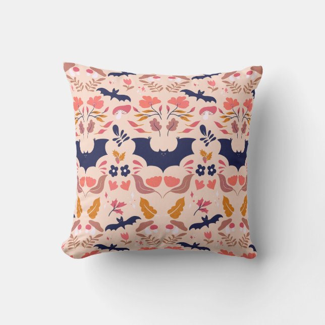 Halloween & Herbst Vibes Kissen Cushion (Front)