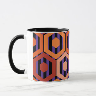Halloween Hexagons Mug